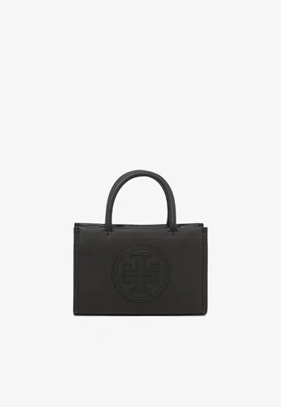 Tory Burch Mini Ella Bio Tote Bag In Black
