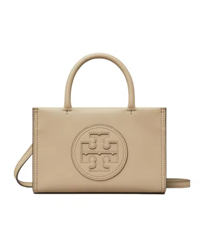 Tory Burch Mini Ella Bio Tote Bag In Nude