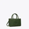 Tory Burch Mini Ella Bio Tote In Green