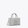 Tory Burch Mini Ella Bio Tote In Gray