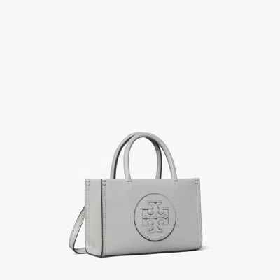 Tory Burch Mini Ella Bio Tote In Gray