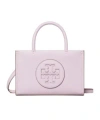 Tory Burch Mini Ella Bio Tote In Purple
