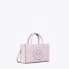 Tory Burch Mini Ella Bio Tote In Purple Heather