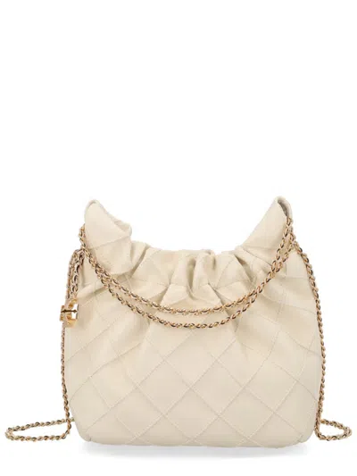 Tory Burch Mini Fleming Bag In Sand