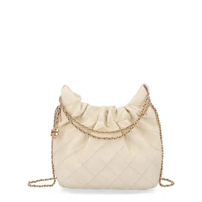 Tory Burch Mini Fleming Bag In Neutral