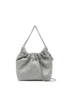 Tory Burch Fleming Mini Leather Hobo Bag