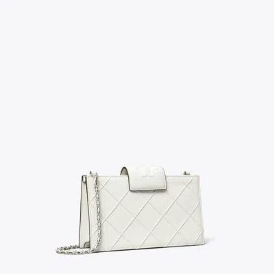 Tory Burch Mini Fleming Crossbody In White