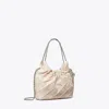 Tory Burch Mini Fleming Soft Hobo Bag In Pink