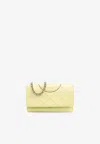 Tory Burch Mini Fleming Soft Leather Clutch Bag
