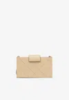 Tory Burch Mini Fleming Wallet With Chain