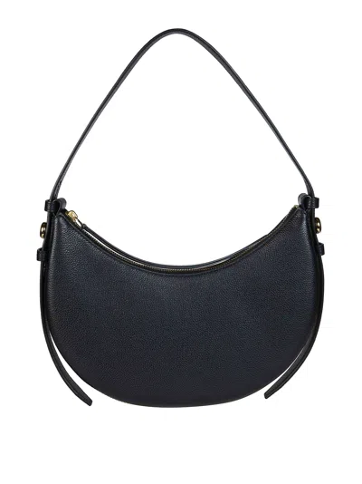 Tory Burch Mini Half Moon Handbag In Purple