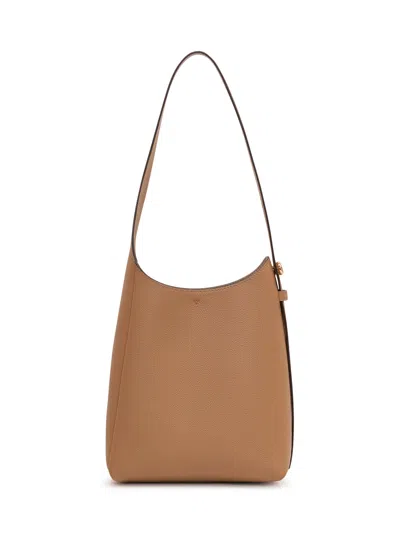 Tory Burch Mini Hobo Handbag In Brown