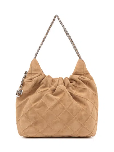 Tory Burch Mini Hobo Handbag In Cammello
