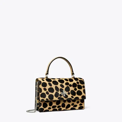 Tory Burch Mini Kira Calf Hair Top-handle Crossbody