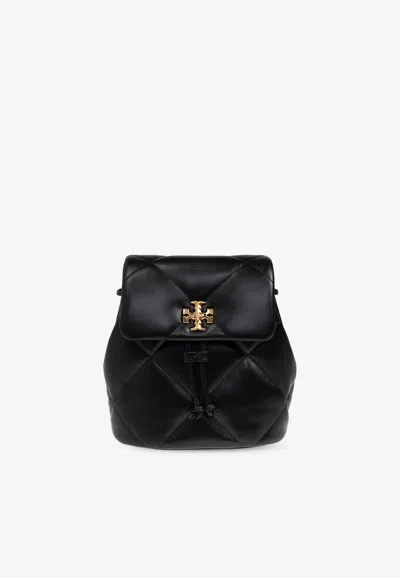 Tory Burch Mini Kira Diamond Quilt Backpack In Black