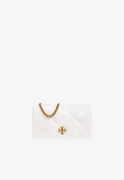 Tory Burch Mini Kira Diamond Quilt Clutch Bag