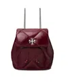 Tory Burch Mini Kira Diamond Quilt Distressed Backpack