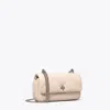 Tory Burch Mini Kira Diamond Quilt Flap Bag In Pink