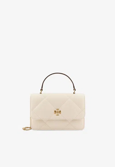 Tory Burch Mini Kira Diamond Quilt Leather Handbag
