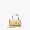 Tory Burch Mini Kira Diamond Quilt Top-handle Crossbody In White