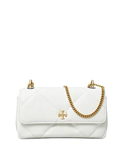 TORY BURCH MINI KIRA DIAMOND QUILTED LEATHER FLAP BAG