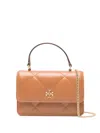 Tory Burch Mini Kira Diamond-quilted Tote Bag In Brown