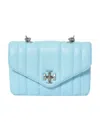 Tory Burch Mini Kira Shoulder Bag In Blue
