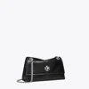 Tory Burch Mini Kira Turnlock Shoulder Bag In Black