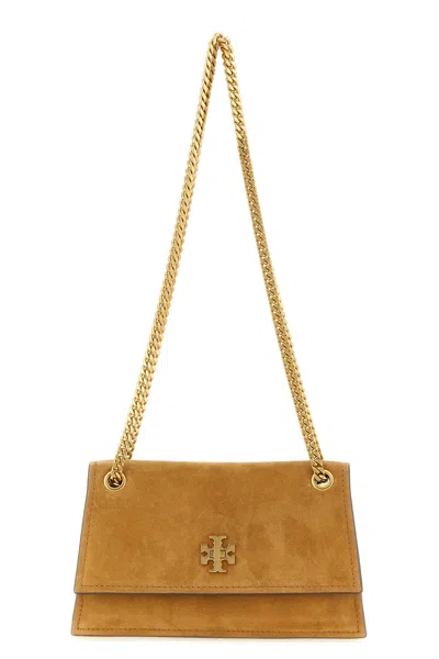 Tory Burch 'mini Kira Turnlock' Shoulder Bag In Brown