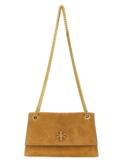 Tory Burch Mini Kira Shoulder Bag In Brown