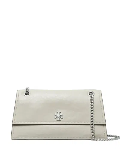 Tory Burch Mini Kira Turnlock Shoulder Bag In Gray