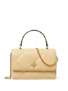 Tory Burch Mini Kira Diamond Quilt Top-handle Chain Wallet