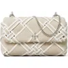 Tory Burch Mini Kira Woven Canvas Convertible Crossbody Bag