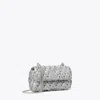 Tory Burch Woven Metallic Finish Shoulder Bag