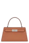 Tory Burch Mini Lee Radziwill Bag In Leather In Brown