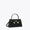 Tory Burch Mini Lee Radziwill Top-handle Bag In Black