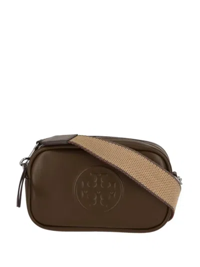 Tory Burch Mini Miller Clutch Bag In Brown