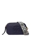 Tory Burch Mini Miller Crossbody Bag In Blue