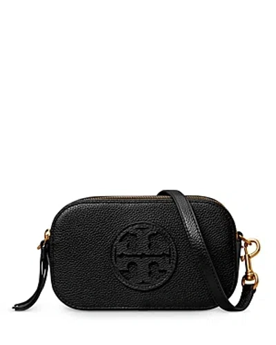 Tory Burch Mini Miller Crossbody Bag In Black