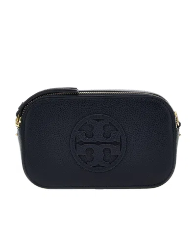 Tory Burch Miller Mini Crossbody Bag Crossbody Bags Black In Blue