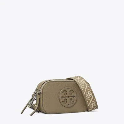 Tory Burch Mini Miller Crossbody Bag In Brown