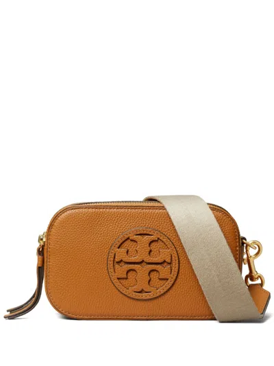 Tory Burch Mini Miller Crossbody Bag In Brown