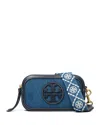 Tory Burch Mini Miller Crossbody Bag In Blue