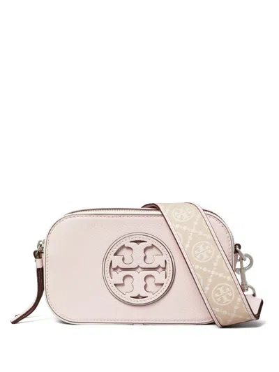 Tory Burch Mini Miller Crossbody Bag In Pink