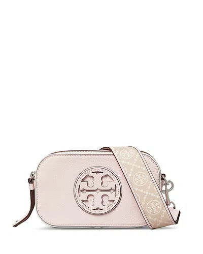 Tory Burch Mini Miller Crossbody Bag In Pink