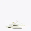 Tory Burch Mini Miller Jelly Thong Sandal In White
