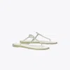Tory Burch Mini Miller Jelly Sandal In White