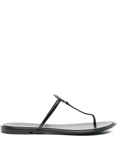 Tory Burch Mini Miller Jelly Sandals In Black