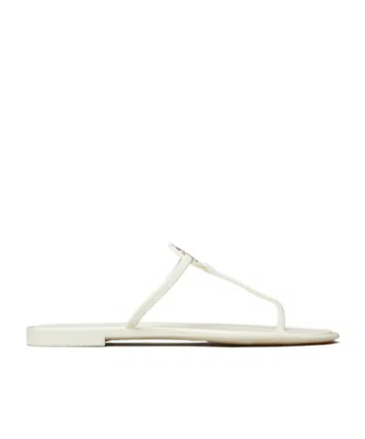 Tory Burch Mini Miller Jelly Sandals In White