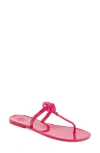 Tory Burch Mini Miller Jelly Thong Sandal In Fiesta/ Fiesta